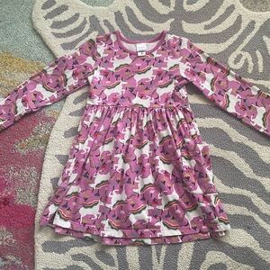 Hanna Andersson Unicorn Swing Dress
